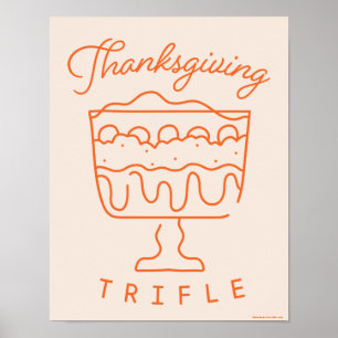 FRIENDS™   Thanksgiving Trifle Poster