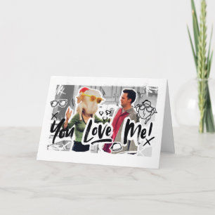 FRIENDS™   Thanksgiving Turkey Head Monica Card