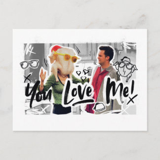FRIENDS™ | Thanksgiving Turkey Head Monica Invitation Postcard