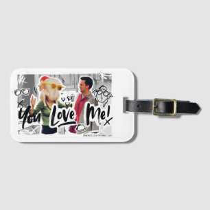 FRIENDS™ Thanksgiving Turkey Head Monica Luggage Tag