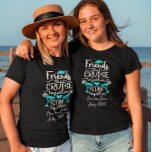 Friends That Cruise Together Group Trip Vacation T-Shirt<br><div class="desc">This design was created though digital art. You may change the style of this shirt by choosing More > under the style option. It may be personalized by clicking the customize button and changing the color, adding a name, initials or your favorite words. Contact me at colorflowcreations@gmail.com if you with...</div>