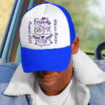 Friends that Cruise Together Tip Vacation Group Trucker Hat<br><div class="desc">This design was created though digital art. It may be personalized in the area provided Contact me at colorflowcreations@gmail.com if you with to have this design on another product, need assistance with the design or have a special request. See more of my creations or follow me at www.facebook.com/colorflowcreations, www.instagram.com/colorflowcreations, www.twitter.com/colorflowart,...</div>