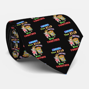 Friends That Read Together Stay Together Neck Tie