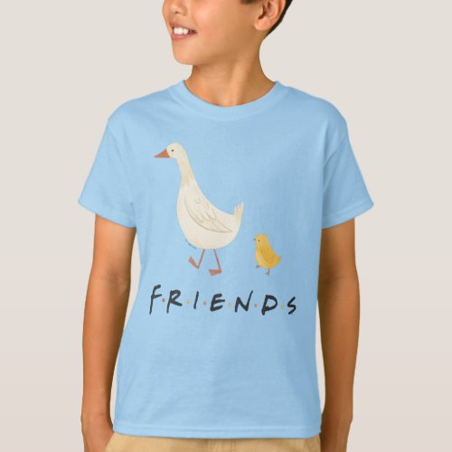 FRIENDS  The Chick and the Duck T_Shirt