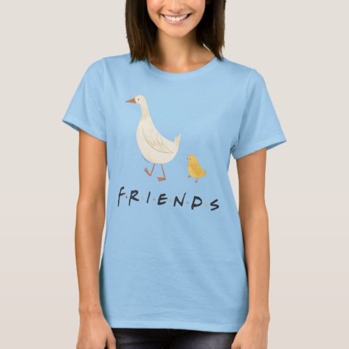 FRIENDS  The Chick and the Duck T_Shirt