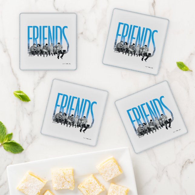 FRIENDS™ | The Gang Coaster Set (In Situ)