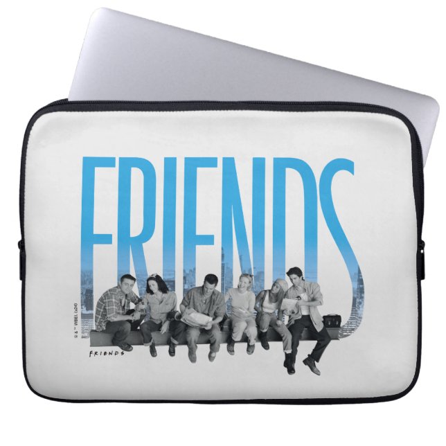 FRIENDS™ | The Gang Laptop Sleeve (Front)