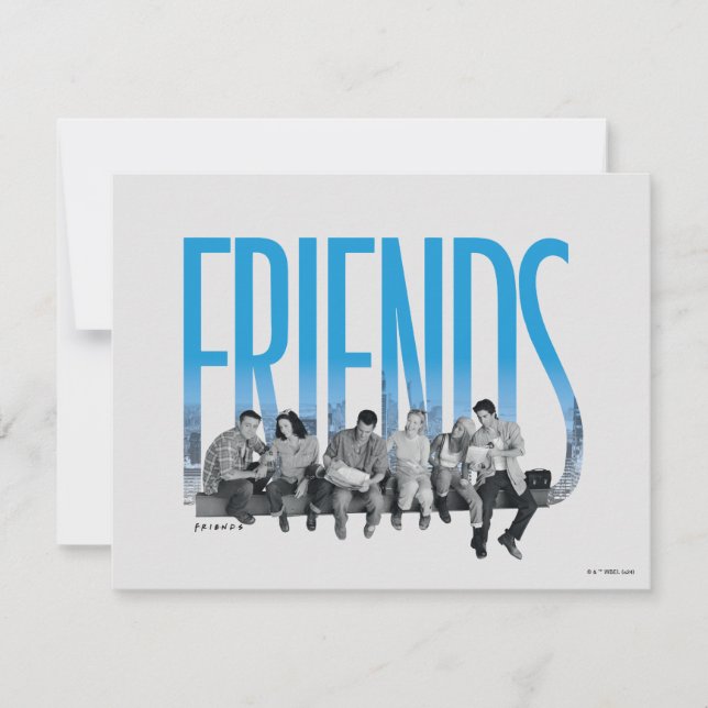 FRIENDS™ | The Gang Note Card (Front)