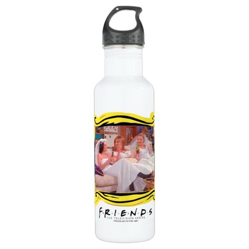 FRIENDS  The Girls in Wedding Dresses Stainless Steel Water Bottle