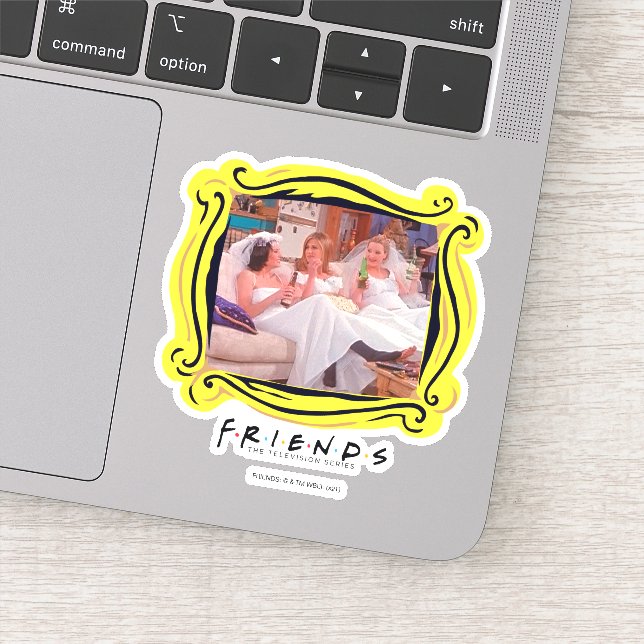 FRIENDS™ | The Girls in Wedding Dresses Sticker (Detail)
