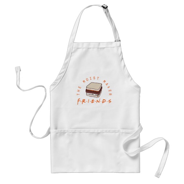 FRIENDS™ | The Moist Maker Adult Apron (Front)