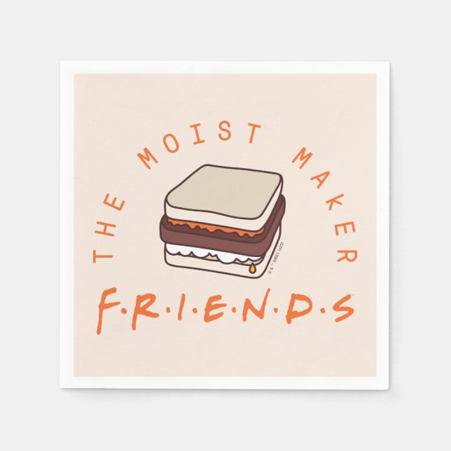 FRIENDS™ | The Moist Maker Napkins (Front)