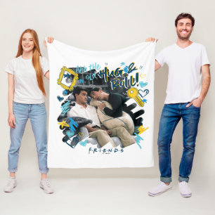 FRIENDS™ The Old Hug & Roll Fleece Blanket