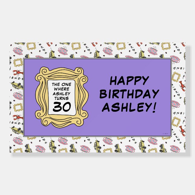 FRIENDS™ | The One With the Birthday Foam Board (Front)