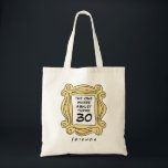 FRIENDS™ | The One with the Birthday  Tote Bag<br><div class="desc">Celebrate your birthday in style with this FRIENDS™-themed tote bag, featuring the phrase "The One With the Birthday" inspired by the iconic TV show. This customizable tote allows you to add your name and age, making it a perfect accessory or gift for fans of the series. Ideal for adding a...</div>