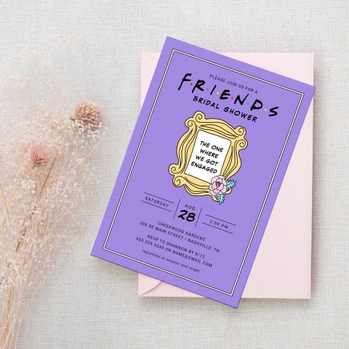 FRIENDSâ  The One With the Bridal Shower Invitation