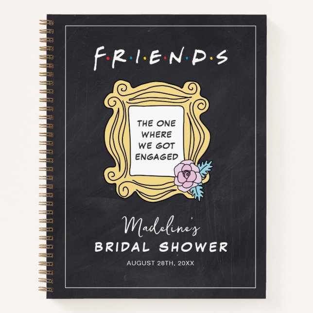 FRIENDS™ | The One With The Bridal Shower Notebook (Front)
