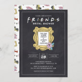 FRIENDS™ The One With the Chalkboard Bridal Shower Invitation (Front/Back)
