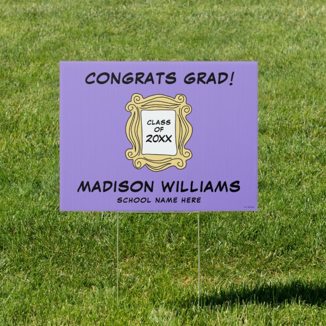 FRIENDS™ The One With the Graduation Sign (Insitu)