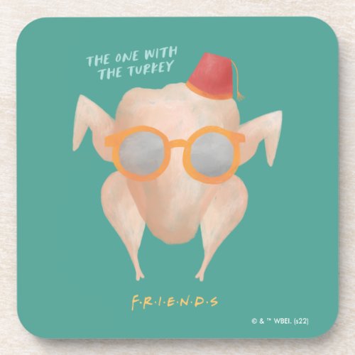 FRIENDS  The One with the Turkey Beverage Coaster