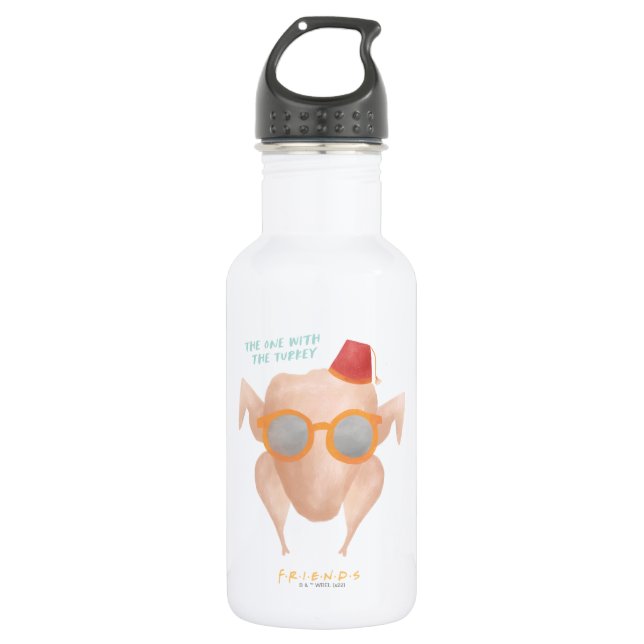 FRIENDS™ | The One with the Turkey Stainless Steel Water Bottle (Front)
