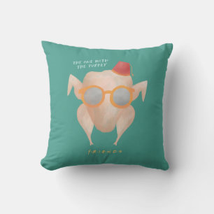 FRIENDS™ The One with the Turkey Throw Pillow