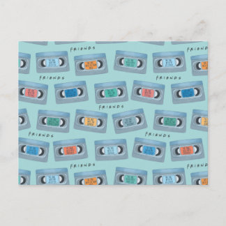 FRIENDS™ | The One With Video Tape Pattern Postcard