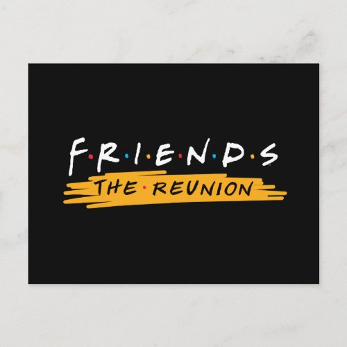 FRIENDS The Reunion Postcard