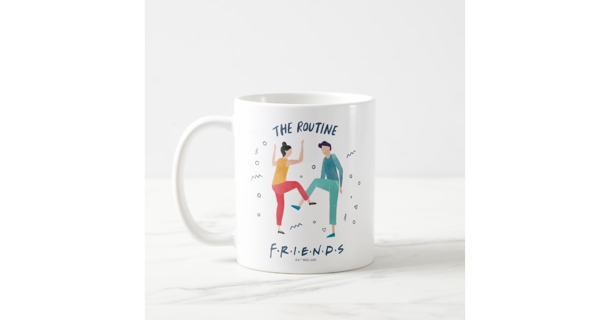 Friends Toss Print 10oz Ceramic Travel Mug