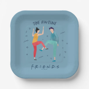 FRIENDS™   The Routine Paper Plates