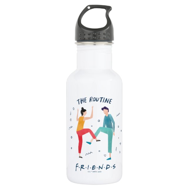 FRIENDS™ | The Routine Stainless Steel Water Bottle (Front)