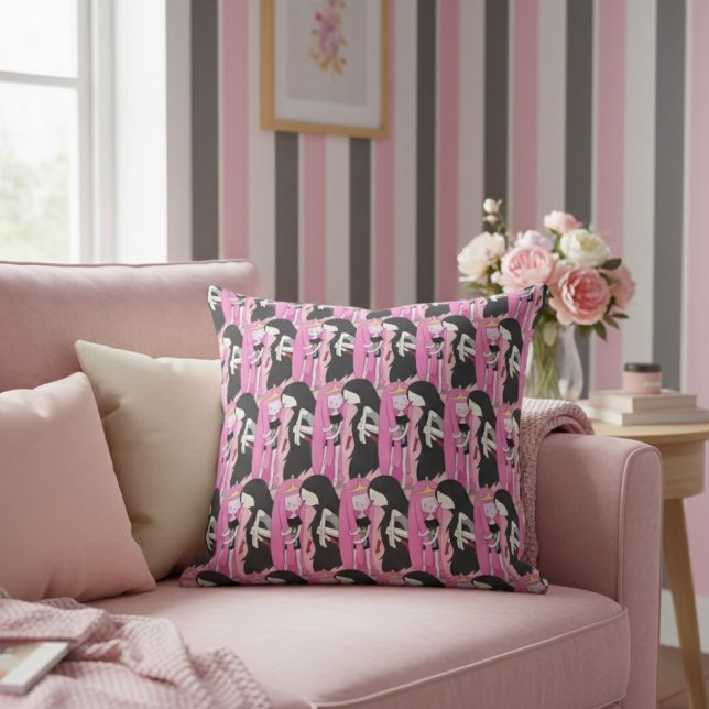 Friends Throw Pillow (Creator Uploaded)