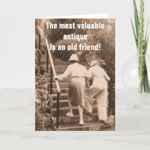 Friends till the end card