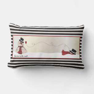 Friends to the End Christmas Lumbar Pillow