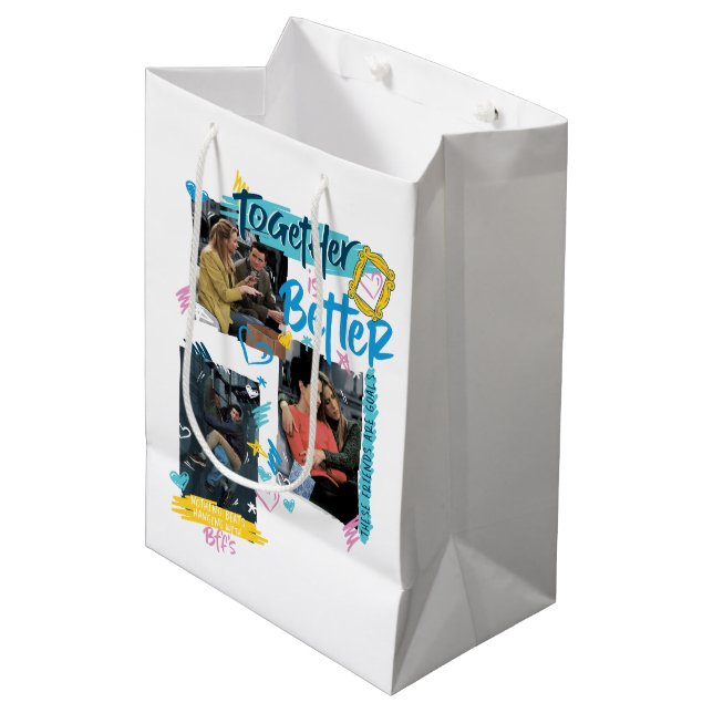 FRIENDS™ | Together is Better Medium Gift Bag (Front Angled)