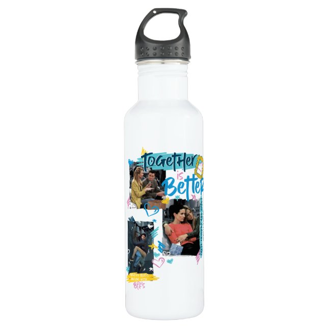 FRIENDS™ | Together is Better Stainless Steel Water Bottle (Front)
