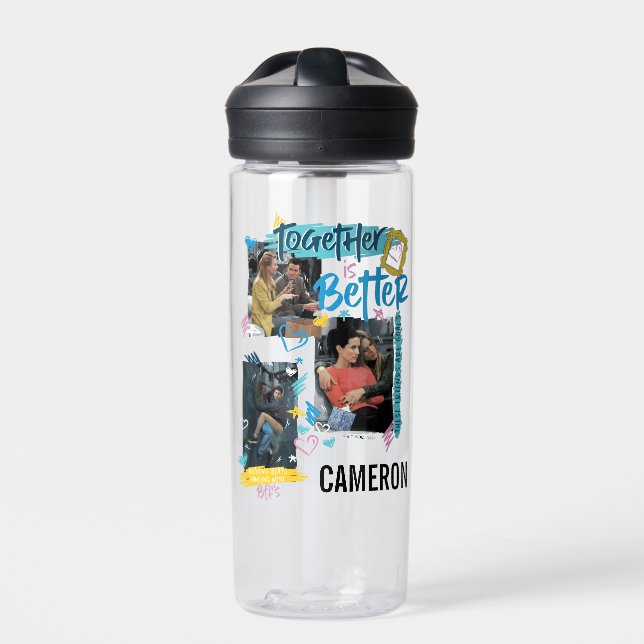 FRIENDS™ | Together is Betteri | Add Your Name Water Bottle (Front)