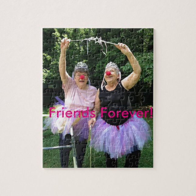 Friends + Tutus = Fun Times Jigsaw Puzzle (Vertical)