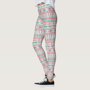 FRIENDS™ Ugly Sweater Christmas Pattern Leggings