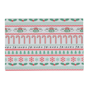 FRIENDS™ Ugly Sweater Christmas Pattern Placemat