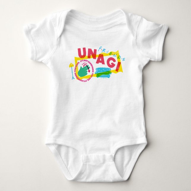 FRIENDS™ Unagi Baby Bodysuit (Front)