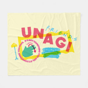 FRIENDS™ Unagi Fleece Blanket