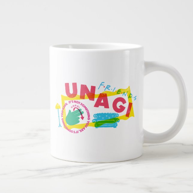 FRIENDS™ Unagi Giant Coffee Mug (Right)