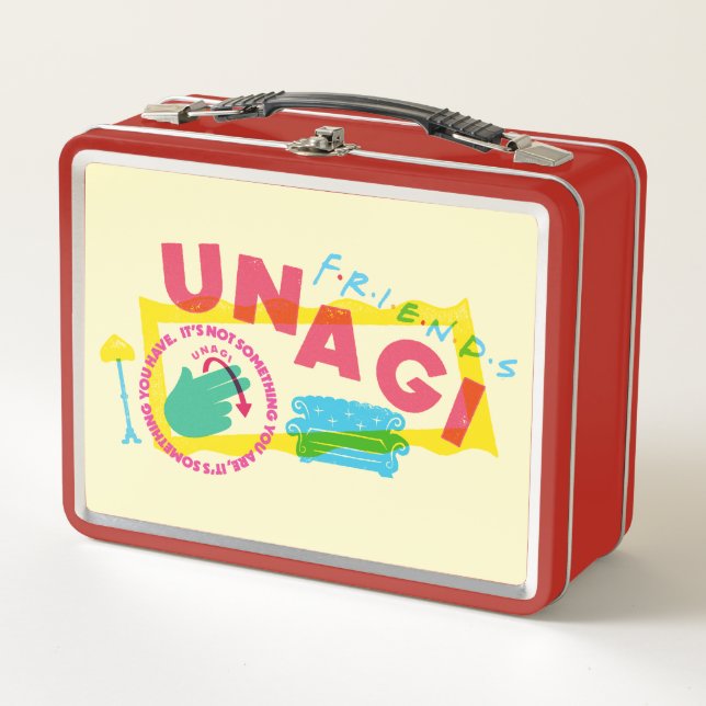 FRIENDS™ Unagi Metal Lunch Box (Front)