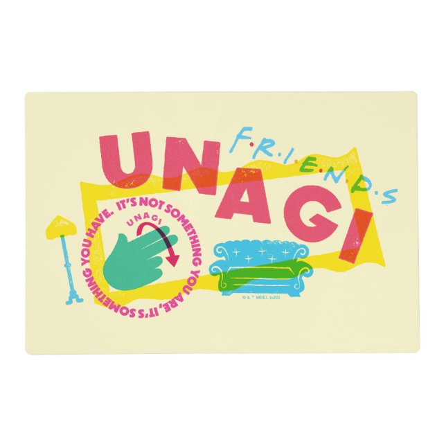 FRIENDS™ Unagi Placemat (Front)