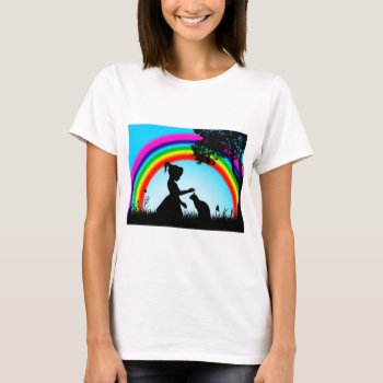 Friends Under The Rainbow T-shirt by CaptainScratch at Zazzle