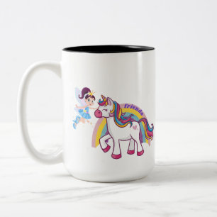 Friends Unicorn and Fairy Mug