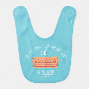 FRIENDS™ Up All Night Baby Bib