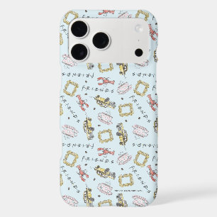 FRIENDS™ Watercolor Icons Pattern iPhone 17 Pro Max Case