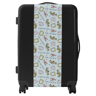 FRIENDS™ Watercolor Icons Pattern Luggage